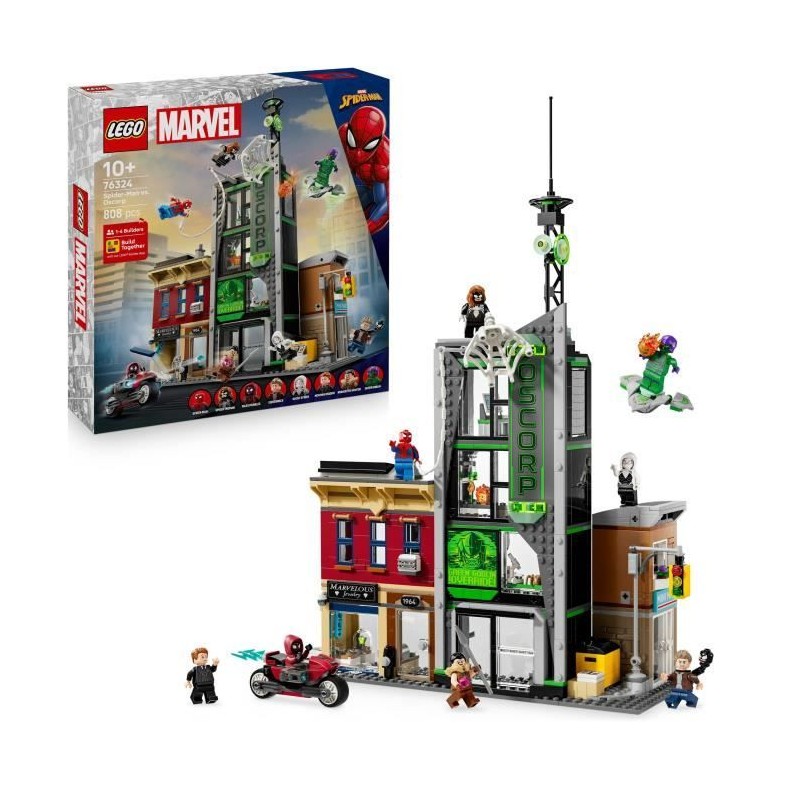 LEGO | Marvel 76324 Spider-Man Contre Oscorp - Jeu de Construction enf LEGO | Marvel 76324 Spider-Man Contre Oscorp - Jeu de Construction enf
