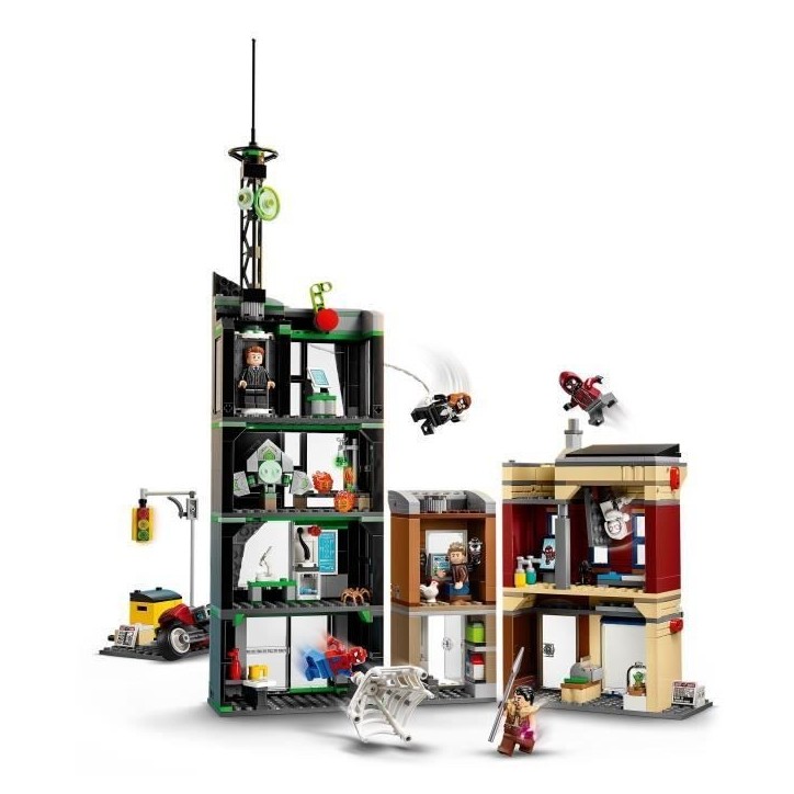 LEGO | Marvel 76324 Spider-Man Contre Oscorp - Jeu de Construction enfant des 10 ans
