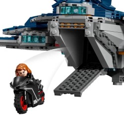 LEGO | Marvel 76325 Le Quinjet d'Avengers : L'ere d'Ultron - Jeu enfan