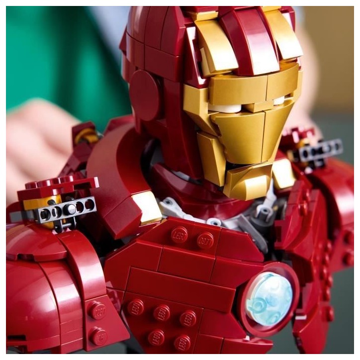 LEGO | Marvel 76327 Buste d'Iron Man MK4 - Set De Construction Pour Adulte - Idée Cadeau LEGO | Marvel 76327 Buste d'Iron Man MK4 - Set De Construction Pour Adulte - Idée Cadeau