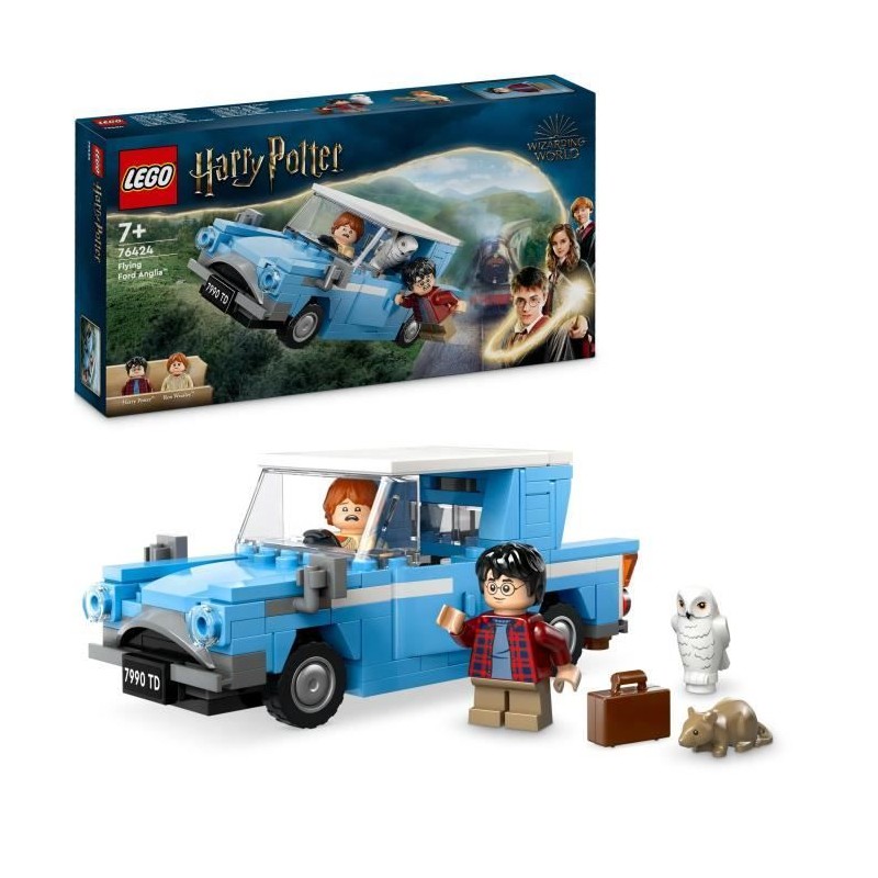 LEGO Harry Potter 76424 La Ford Anglia Volante, Jouet pour Enfants, Vo LEGO Harry Potter 76424 La Ford Anglia Volante, Jouet pour Enfants, Vo