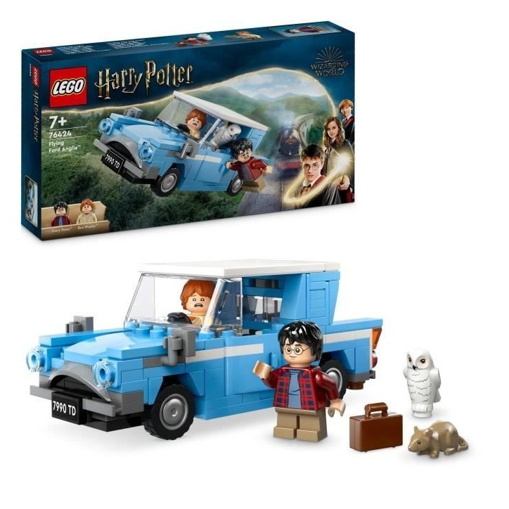 LEGO Harry Potter 76424 La Ford Anglia Volante, Jouet pour Enfants, Voiture a Construire LEGO Harry Potter 76424 La Ford Anglia Volante, Jouet pour Enfants, Voiture a Construire