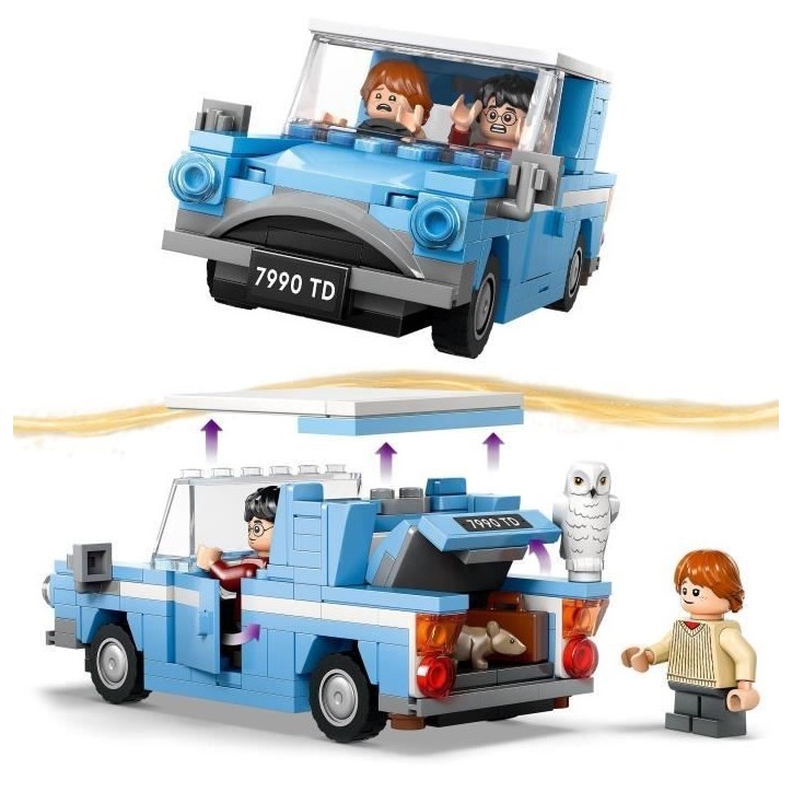 LEGO Harry Potter 76424 La Ford Anglia Volante, Jouet pour Enfants, Voiture a Construire LEGO Harry Potter 76424 La Ford Anglia Volante, Jouet pour Enfants, Voiture a Construire