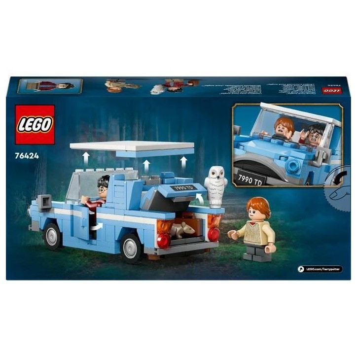 LEGO Harry Potter 76424 La Ford Anglia Volante, Jouet pour Enfants, Voiture a Construire LEGO Harry Potter 76424 La Ford Anglia Volante, Jouet pour Enfants, Voiture a Construire