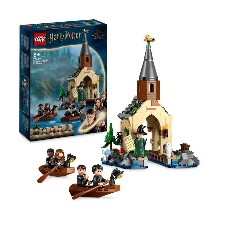 LEGO Harry Potter 76426 Le Hangar a Bateaux de Poudlard, Jouet Fantast LEGO Harry Potter 76426 Le Hangar a Bateaux de Poudlard, Jouet Fantast