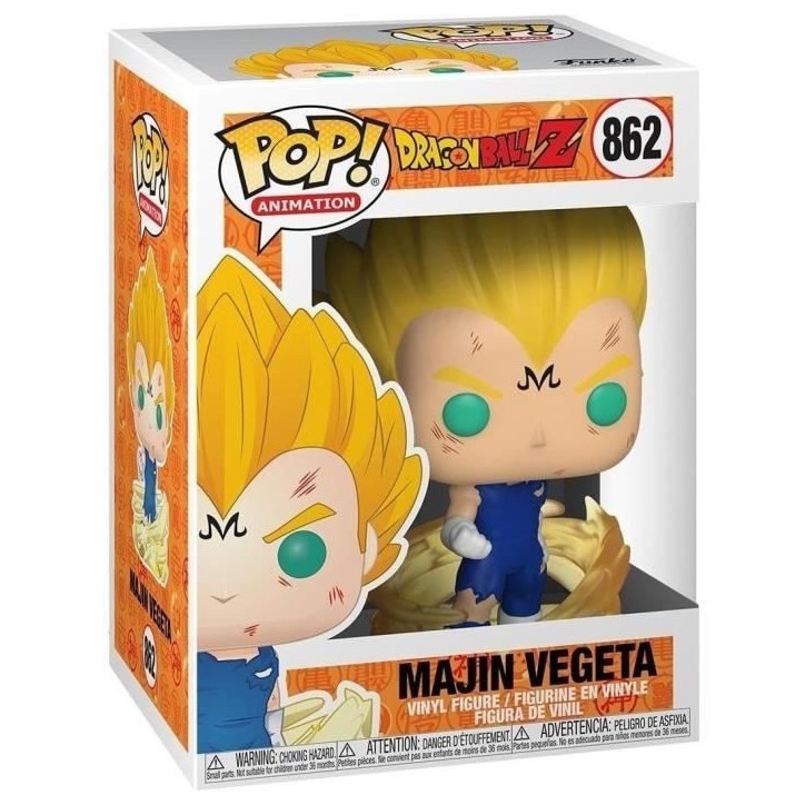 Figurine - FUNKO POP - Animation Dragon Ball Z - Majin Vegeta - 862