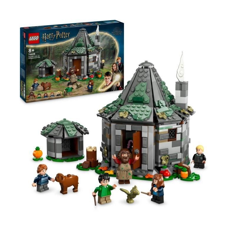 LEGO Harry Potter 76428 La Cabane de Hagrid : une Visite Inattendue, J