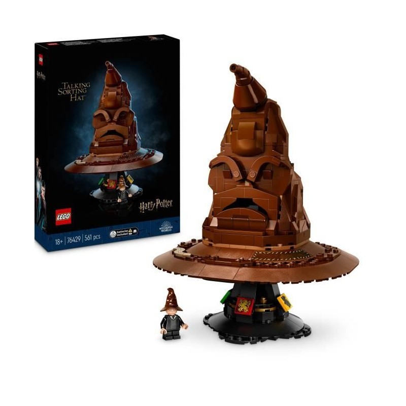 LEGO Harry Potter 76429 Le Choixpeau Magique qui Parle, Idée Cadeau, LEGO Harry Potter 76429 Le Choixpeau Magique qui Parle, Idée Cadeau,