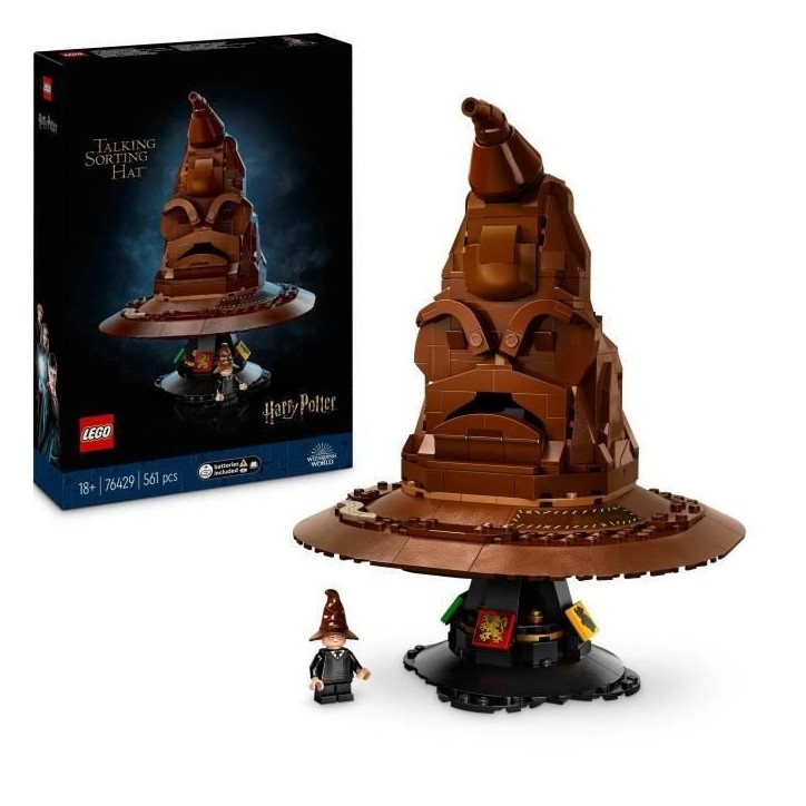 LEGO Harry Potter 76429 Le Choixpeau Magique qui Parle, Idée Cadeau, Theme de Poudlard LEGO Harry Potter 76429 Le Choixpeau Magique qui Parle, Idée Cadeau, Theme de Poudlard