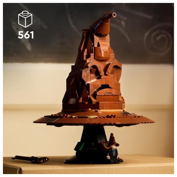 LEGO Harry Potter 76429 Le Choixpeau Magique qui Parle, Idée Cadeau, Theme de Poudlard LEGO Harry Potter 76429 Le Choixpeau Magique qui Parle, Idée Cadeau, Theme de Poudlard