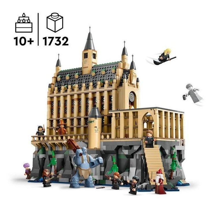LEGO Harry Potter 76435 Le château de Poudlard : la grande salle - Set a collectionner LEGO Harry Potter 76435 Le château de Poudlard : la grande salle - Set a collectionner