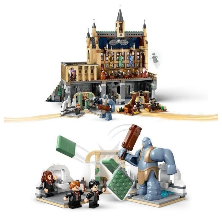 LEGO Harry Potter 76435 Le château de Poudlard : la grande salle - Set a collectionner LEGO Harry Potter 76435 Le château de Poudlard : la grande salle - Set a collectionner