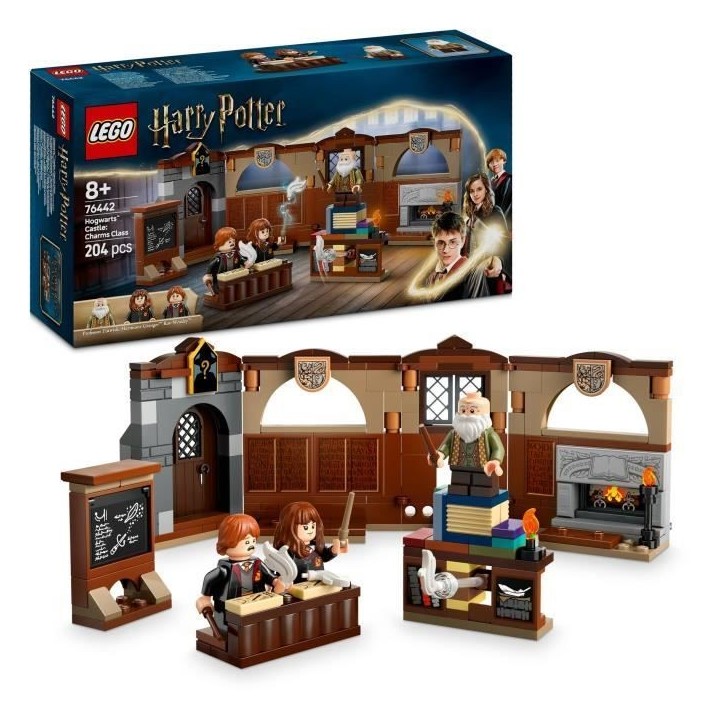 LEGO Harry Potter 76442 Le château de Poudlard : le cours de sortileges - Jouet collector