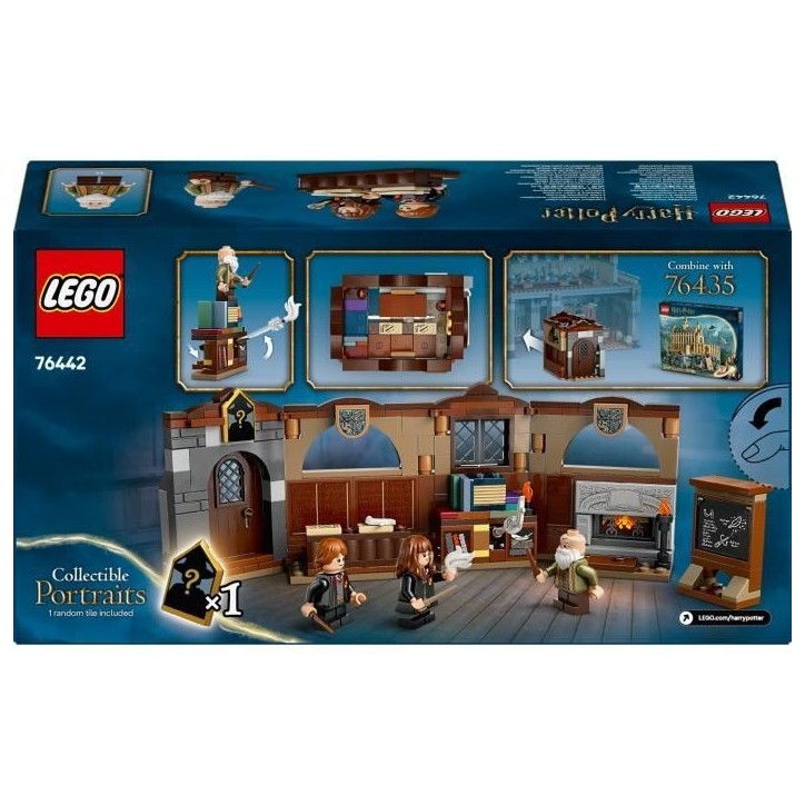 LEGO Harry Potter 76442 Le château de Poudlard : le cours de sortileges - Jouet collector