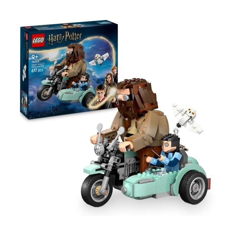 LEGO Harry Potter 76443 La balade en moto de Hagrid et Harry - Jeu de LEGO Harry Potter 76443 La balade en moto de Hagrid et Harry - Jeu de