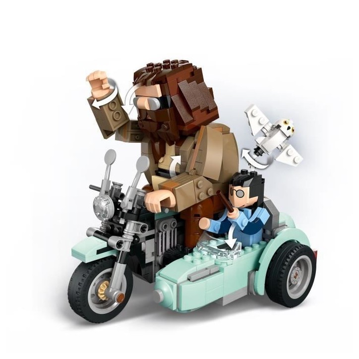 LEGO Harry Potter 76443 La balade en moto de Hagrid et Harry - Jeu de construction 9 ans