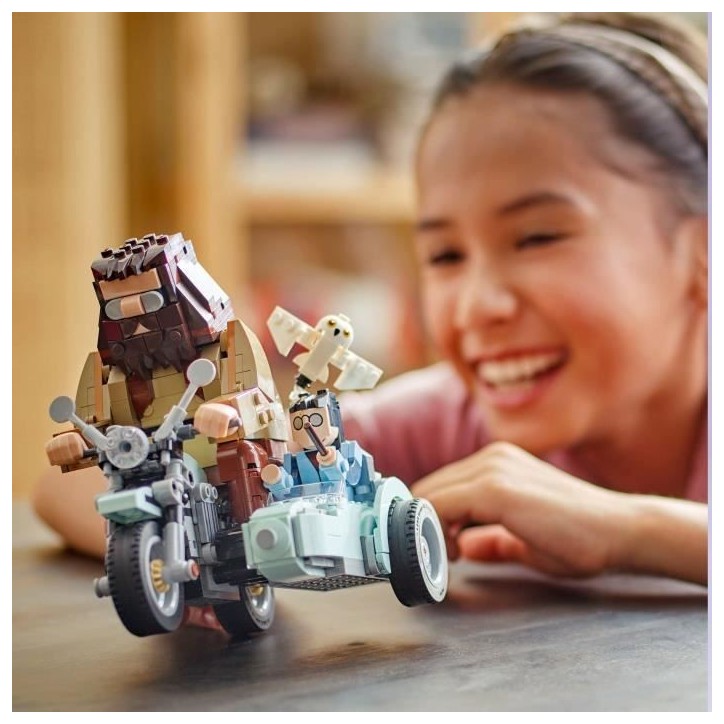 LEGO Harry Potter 76443 La balade en moto de Hagrid et Harry - Jeu de construction 9 ans