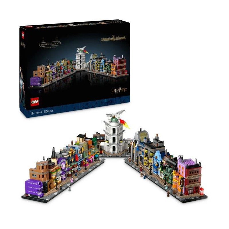 LEGO Harry Potter 76444 Les boutiques magiques du Chemin de Traverse - LEGO Harry Potter 76444 Les boutiques magiques du Chemin de Traverse -
