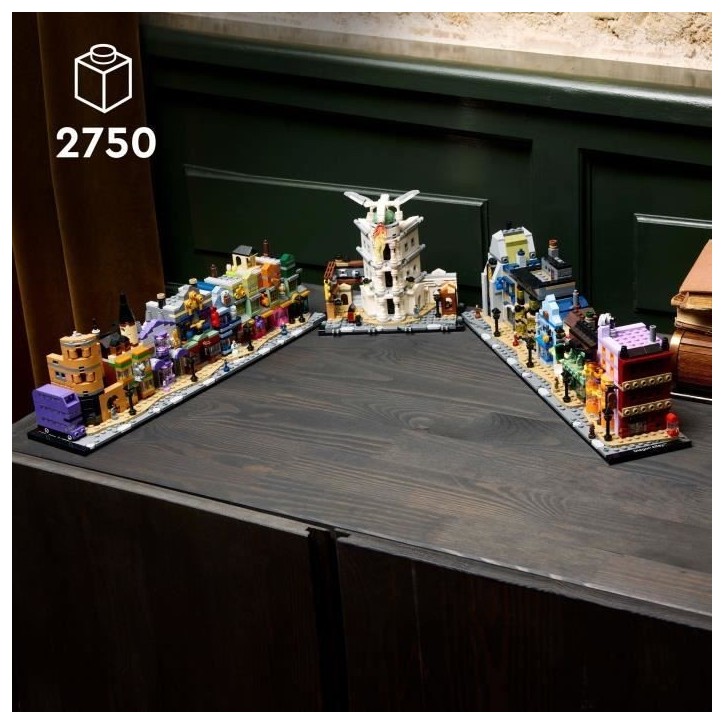 LEGO Harry Potter 76444 Les boutiques magiques du Chemin de Traverse - Set pour adultes LEGO Harry Potter 76444 Les boutiques magiques du Chemin de Traverse - Set pour adultes