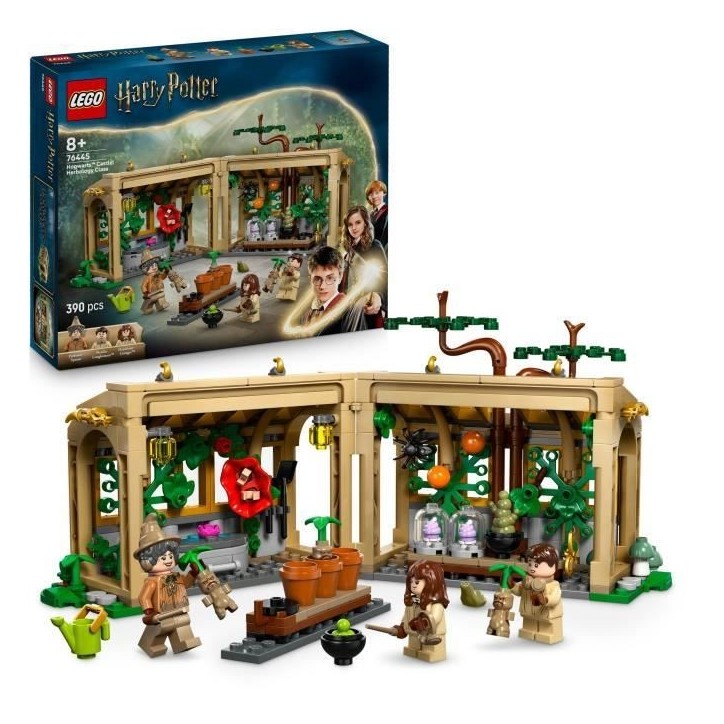 LEGO Harry Potter 76445 Le Château De Poudlard : Le Cours De Botanique - Jouet des 8 Ans