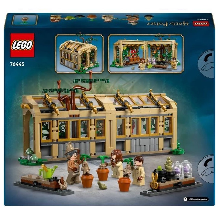 LEGO Harry Potter 76445 Le Château De Poudlard : Le Cours De Botanique - Jouet des 8 Ans