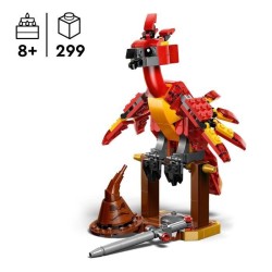 LEGO Harry Potter 76448 Fumseck : Le Phénix de Dumbledore - Jouet Des