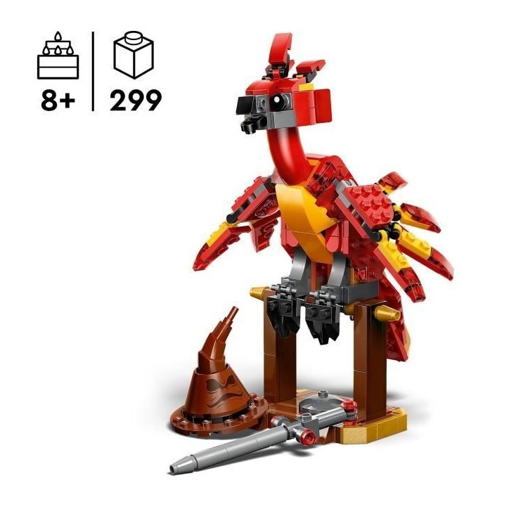 LEGO Harry Potter 76448 Fumseck : Le Phénix de Dumbledore - Jouet Des 8 Ans LEGO Harry Potter 76448 Fumseck : Le Phénix de Dumbledore - Jouet Des 8 Ans