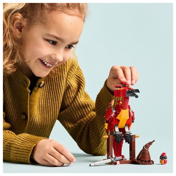 LEGO Harry Potter 76448 Fumseck : Le Phénix de Dumbledore - Jouet Des 8 Ans LEGO Harry Potter 76448 Fumseck : Le Phénix de Dumbledore - Jouet Des 8 Ans