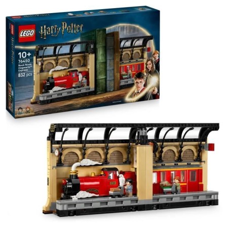 LEGO Harry Potter 76450 Book Nook : le Poudlard Express - Jeu pour Gar