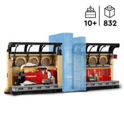 LEGO Harry Potter 76450 Book Nook : le Poudlard Express - Jeu pour Gar
