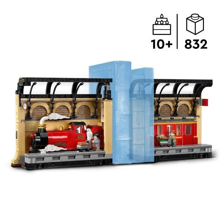 LEGO Harry Potter 76450 Book Nook : le Poudlard Express - Jeu pour Garçon des 10 Ans