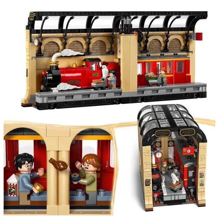 LEGO Harry Potter 76450 Book Nook : le Poudlard Express - Jeu pour Garçon des 10 Ans