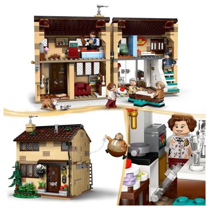 LEGO Harry Potter 76451 Privet Drive : La Visite De Tante Marge - Jeu Pour Garçon 8 Ans