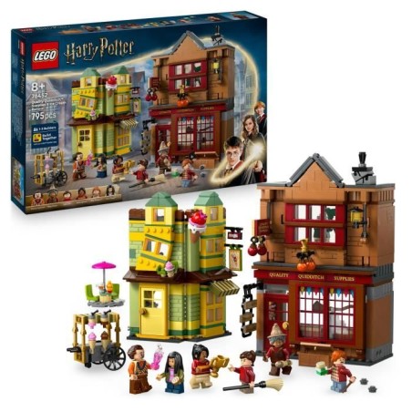 LEGO Harry Potter 76452 Magasin d'Accessoires de Quidditch et Marchand
