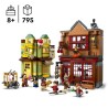 LEGO Harry Potter 76452 Magasin d'Accessoires de Quidditch et Marchand