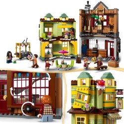 LEGO Harry Potter 76452 Magasin d'Accessoires de Quidditch et Marchand