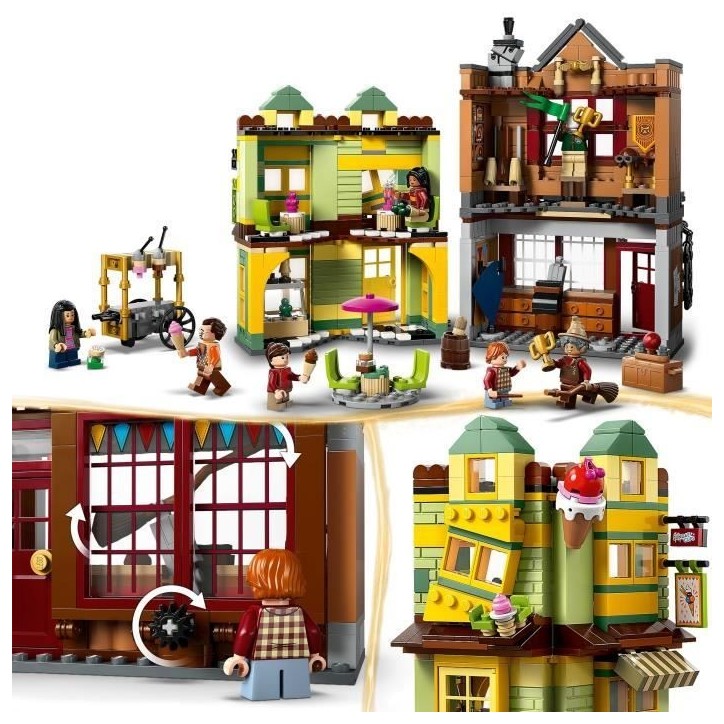 LEGO Harry Potter 76452 Magasin d'Accessoires de Quidditch et Marchand de Glaces Jeu 8 ans LEGO Harry Potter 76452 Magasin d'Accessoires de Quidditch et Marchand de Glaces Jeu 8 ans