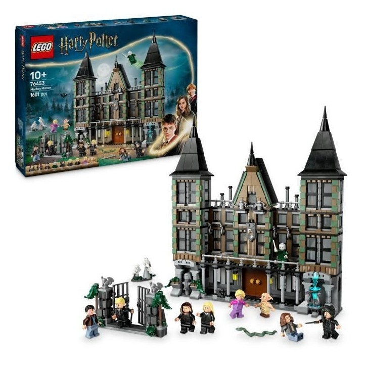 LEGO Harry Potter 76453 Le manoir des Malefoy - Jeu de construction collector LEGO Harry Potter 76453 Le manoir des Malefoy - Jeu de construction collector
