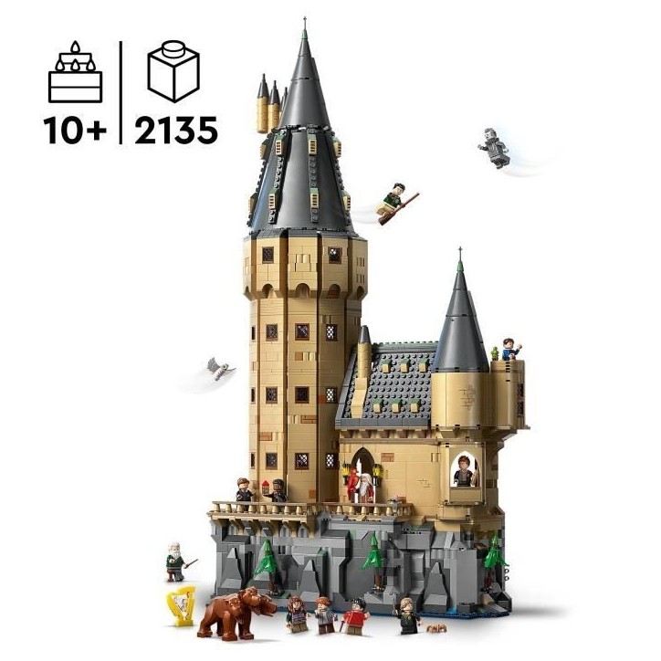 LEGO Harry Potter 76454 Le Château de Poudlard : la Tour Principale - Jeu Garçon 10 Ans LEGO Harry Potter 76454 Le Château de Poudlard : la Tour Principale - Jeu Garçon 10 Ans