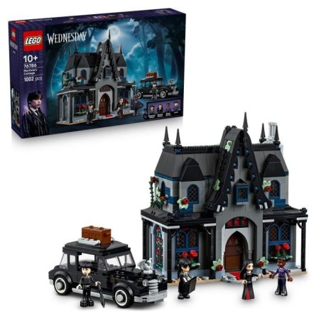 LEGO Mercredi 76786 Le Manoir de Morticia - Jeu de Construction des 10