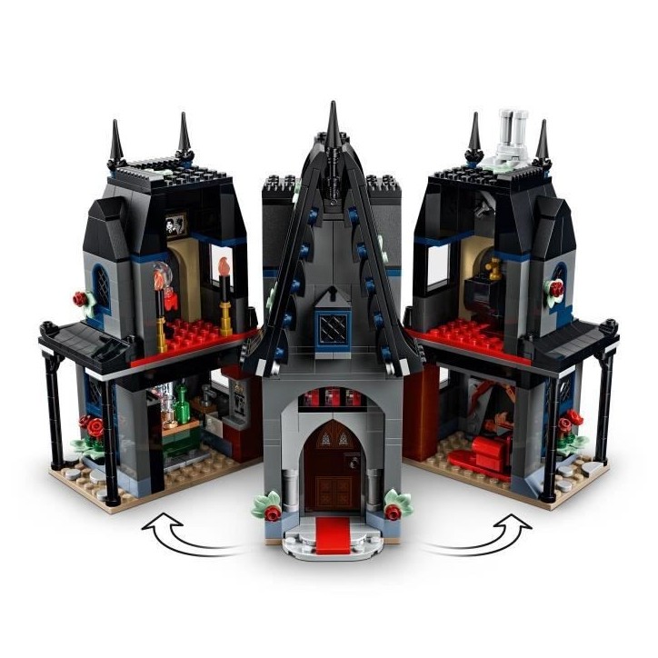 LEGO Mercredi 76786 Le Manoir de Morticia - Jeu de Construction des 10 ans - Mini-Poupées LEGO Mercredi 76786 Le Manoir de Morticia - Jeu de Construction des 10 ans - Mini-Poupées