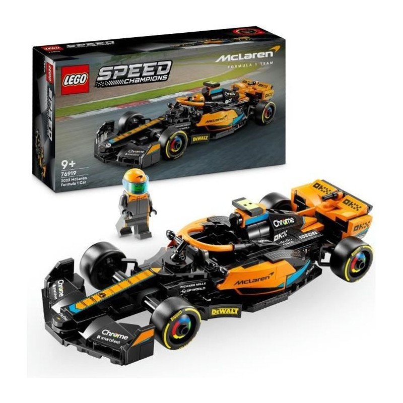 LEGO Speed Champions 76919 La Voiture de Course de Formule 1 McLaren 2 LEGO Speed Champions 76919 La Voiture de Course de Formule 1 McLaren 2