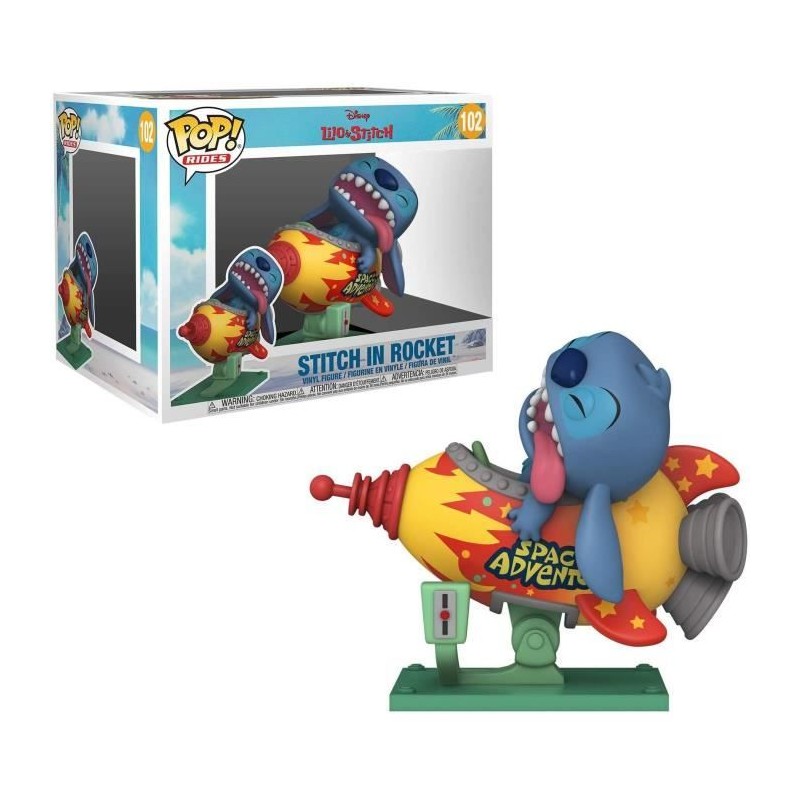 Funko Pop! Rides Disney Lilo & Stitch - Stitch in Rocket 102 Funko Pop! Rides Disney Lilo & Stitch - Stitch in Rocket 102