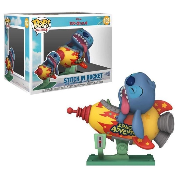 Funko Pop! Rides Disney Lilo & Stitch - Stitch in Rocket 102