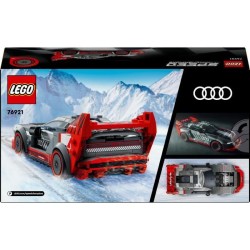 LEGO Speed Champions 76921 Voiture de Course Audi S1 e-Tron Quattro, V
