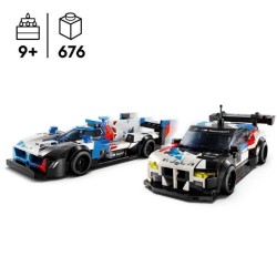 LEGO Speed Champions 76922 Voitures de Course BMW M4 GT3 et BMW M Hybr