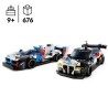 LEGO Speed Champions 76922 Voitures de Course BMW M4 GT3 et BMW M Hybr