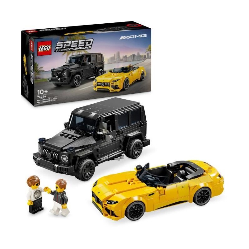 LEGO Speed Champions 76924 Mercedes-AMG G 63 et Mercedes-AMG SL 63, vo LEGO Speed Champions 76924 Mercedes-AMG G 63 et Mercedes-AMG SL 63, vo