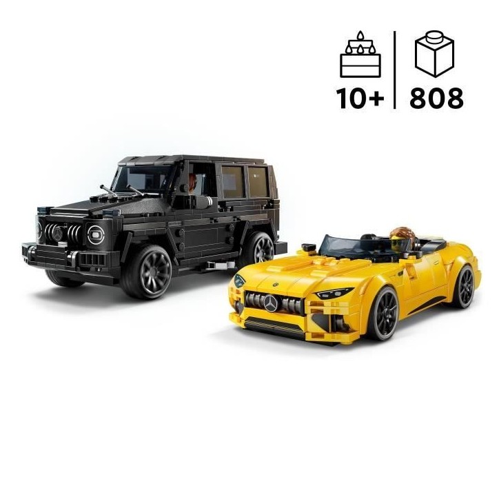 LEGO Speed Champions 76924 Mercedes-AMG G 63 et Mercedes-AMG SL 63, voitures a construire LEGO Speed Champions 76924 Mercedes-AMG G 63 et Mercedes-AMG SL 63, voitures a construire