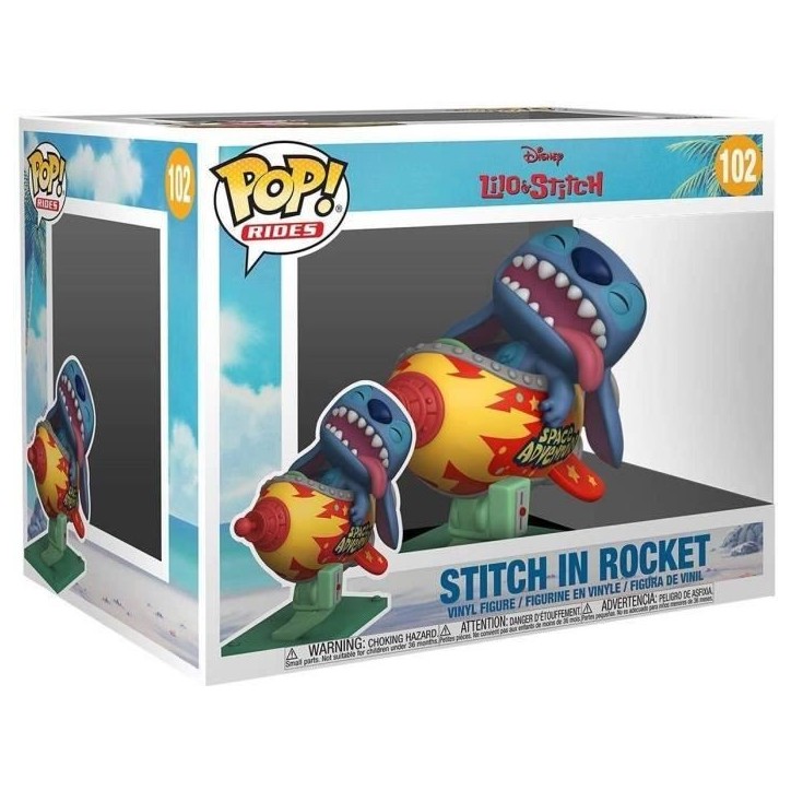 Funko Pop! Rides Disney Lilo & Stitch - Stitch in Rocket 102